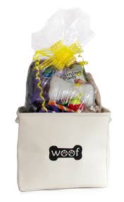 Joice dog gift basket set puppy pets treats crew toys. 3 Spoiled Mutts Dog Gift Baskets