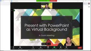 Create A Custom Zoom Virtual Background In Powerpoint Youtube