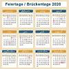 Außerdem findet ihr hier auch noch die brückentage und langen wochenenden für das jahr 2021. 1
