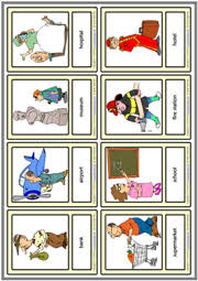 Unscramble words takes letters in any order and runs the servers word finder code and shows you every word. Places In A City Esl Vocabulary Worksheets