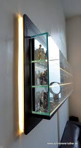 Star Wars Kenner Action Figure Display Shelf By Schreinerei Luther 2 Display Shelves Glass Shelves Star Wars Action Figures Display