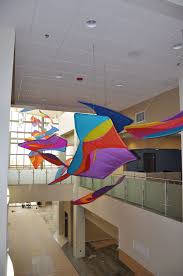 New Art Installation Atrium Hanging Art At Holloman Afb Banner Art Ceiling Art Installation Ceiling Art Hanging Art Installation