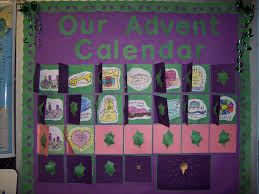 Creating Innovative School Bulletin Boards Getting The Children Involved Christmas Bulletin Boards Advent Activities Christmas Bulletin