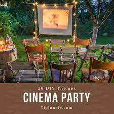 Many cinemas, however, offer birthday party packages to make this choice more affordable. 29 Diy Cinema Themed Parties Tip Junkie