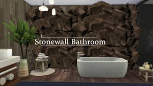 Get inspired by our best bathroom design ever. Stonewall Bathroom Sims 4 Modern Mansion Idea Youtube