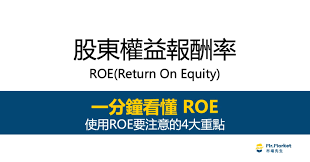 ROE 是什麼？股東權益報酬率ROE選股並不是越高越好? - Mr.Market市場先生
