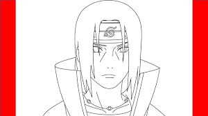 Drawing itachi uchiha in timelapse. How To Draw Itachi Uchiha From Naruto Step By Step Drawing Youtube