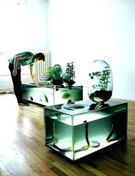 Fish tanks serve a very important role, providing a secure place for your pet fish to live. Wooden Cabinets Vintage Office Desk Fish Tank