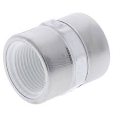 Schedule 40 Stainless Steel Reinforced PVC FPT Coupling ...