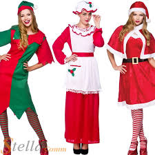 Maybe you would like to learn more about one of these? Mujer Duende Navidad Papa Noel Navidad Disfraz Mujer Disfraz Ebay