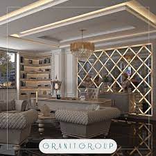ديكور مكتب داخل صالة الجلوس في إسطنبول furniture