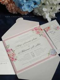 Vinas Invitation Indonesian Wedding Flower Blossom Theme Custom Invitation Wedding Invitation Si Contoh Undangan Pernikahan Undangan Pernikahan Pernikahan