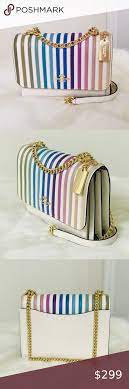 Coach bennett crossbody bag in signature canvas with prairie daisy cluster print. Coach Klare Crossbody With Ombre Quilting Snakeskin Purse Clothes Design Leather Crossbody Purse