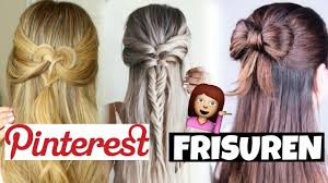 Sind sie bereit für etwas abwechslung? Pinterest Frisuren Test Fur Kurzes Und Langes Haar I Abiball I Hochzeit Youtube