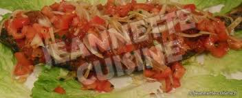 Poisson Braise Au Four Ou Au Barbecue Jeannette Cuisine Cuisine Africaine Cuisine Recettes Africaines