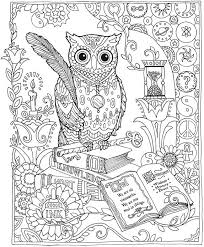 Each printable highlights a word that starts. Free Owl Adult Coloring Pages To Print Coloring Home