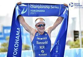 Jul 26, 2021 · triathlete kristian blummenfelt needed a wheelchair after vomiting from the exhaustion of winning olympic gold on monday. Blummenfelt Wins Yokohama Pearson Takes First U S Olympic Slot Slowtwitch Com