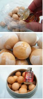 How To Fragrance Wooden Balls Dried Flower Crafts Diy Aroma Diy Scent Diy Holiday Decor