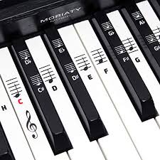 Baschriftete klavirtastertur / klaviertastatur zum. Noten Lernen Wie Geht Es Schnell Und Einfach