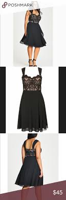 City Chic Eyelash Lace Cocktail Mini Dress 14 Mini Cocktail Dress City Chic Dresses Dresses