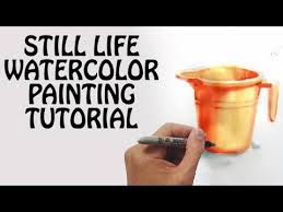 Still life drawing easy for kids colourful. How To Draw Still Life Watercolor Painting Drawing Paintingtube