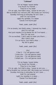 Nirvana Nirvana Lyrics Nirvana Songs Lyrics To Live By