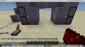 Start by placing 3 pistons up and place 3 . Minecraft Redstone Tutorials Classic Jeb Door Youtube