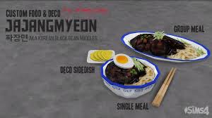 Also comes with an rog computer with all pc games unlocked. Mod The Sims Jjajangmyeon Korean Black Bean Noodles