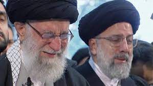 Khamenei Menangis Saat Baca Doa Di Hadapan Jenazah Jenderal Iran