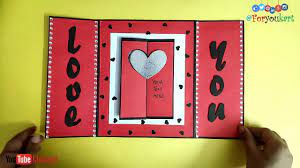 I used my pop ups on my die cuts and hand cut an envelope and put a crystal red heart on the center of the envelope. Diy How To Make A Love Card Romantic Cards Making Ideas I Love You Card Ideas Youtube