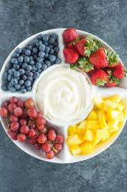 Cream Cheese Fruit Dip Recipe Brown Eyed Baker
