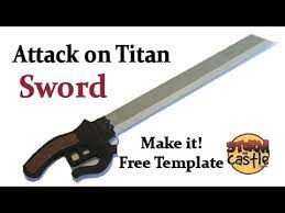 We did not find results for: Make The Attack On Titan Sword Youtube