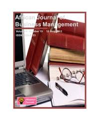 The african journal of business and management. 16 May 2012 Issue Academic Journals