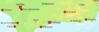Spain Autonomous Communities Provinces Cities