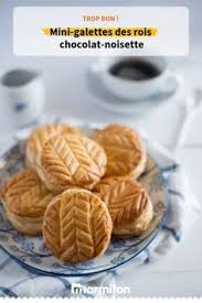 Mini Galettes Des Rois A La Pate A Tartiner Chocolat Noisette Recette Galette Des Rois Galette Des Rois Frangipane Chocolat Noisette