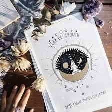 Limited Copies Available Be Quick Year Of Growth 2018 Lunar Phases Calendar Size A4 A4 Measures 210 297 Millimeters Or 8 Art Art Blog Art Business