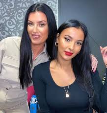 She had been dating rapper stormzy for quite a while. Maya Jama S Striking Resemblance To Her Mother Was Marked By Stunning Pedestals Angola News