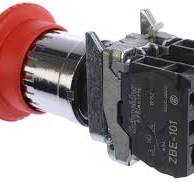 Schneider Electric Harmony XB4 Series Twist Release Emergency Stop Push  Button, Panel Mount, 22mm Cutout, SPDT, IP66,
