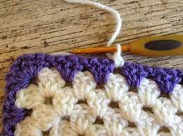 How To Add A Simple Shell Border To A Granny Square Baby Blanket Crochet Tutorial Crochet Edging Patterns Crochet Border Patterns Crochet Tutorial