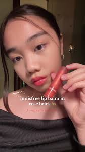 Innisfree Dewy Tint Lip Balm Rose Brick