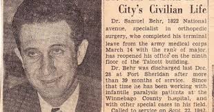 NIC-10 Sports History Book: Breakout Athletes: Sammy Behr, Rockford