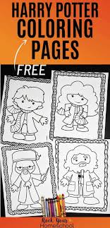 On this page is a list of the very best websites which feature free, printable harry potter colouring pages and books. Free Harry Potter Inspired Coloring Pages For Creative Fun Rock Your Homeschool