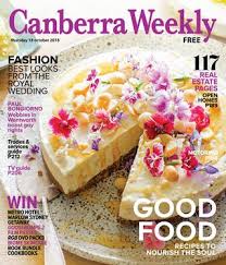 18 October 2018 By Canberra Weekly Magazine Issuu