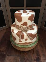 Cow Print Cakes Cake Cow Baby Showers