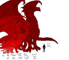 dragon sizes by age compared to human d20 pub