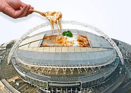 Wembley stadium provides a specific commentator for blind and partially sighted visitors. The Viral Wembley Stadium Lasagne Prank Brought To Life Full Recipe
