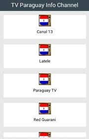 El canal 13 de paraguay es propiedad de grupo jbb y es operado por unicanal s.a. Tv Paraguay Info Channel For Android Apk Download