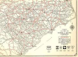 United states, canada, mexico. 120 p. 1932 Rare Size Antique North Carolina Map Vintage South Etsy North Carolina Map Travel Gallery Wall Map