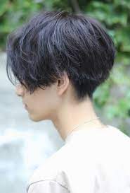 ルーズメイクリーフマッシュ backサムネイル ショートのヘアスタイル ヘアスタイル メンズ ヘアスタイル