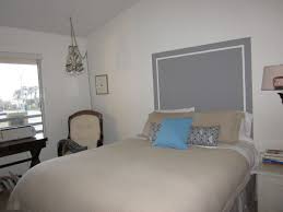 2 paintbrushes (one thin, one thick), 2 quarts paint (i used glidden premium in apricot ice), 1 painter 's tape, 1 cardboard (half the width of your bed x 7ft), 1 scissors, 1 paint tarp, 1 pencil, 1 tape measure. 101 Headboard Ideas That Will Rock Your Bedroom